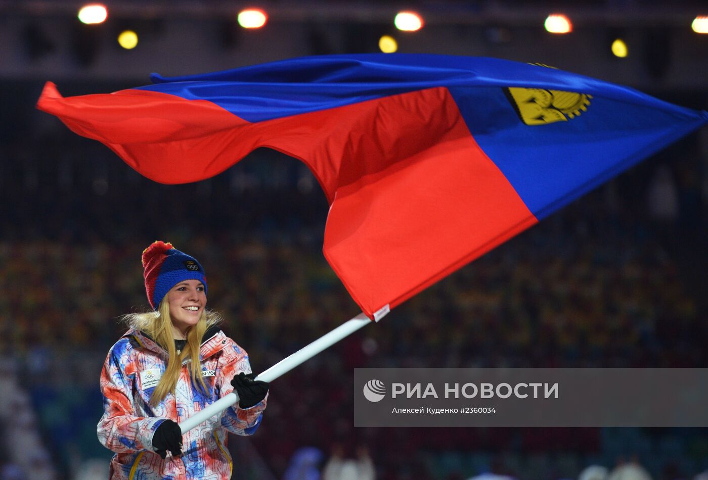 Церемония открытия XXII зимних Олимпийских игр