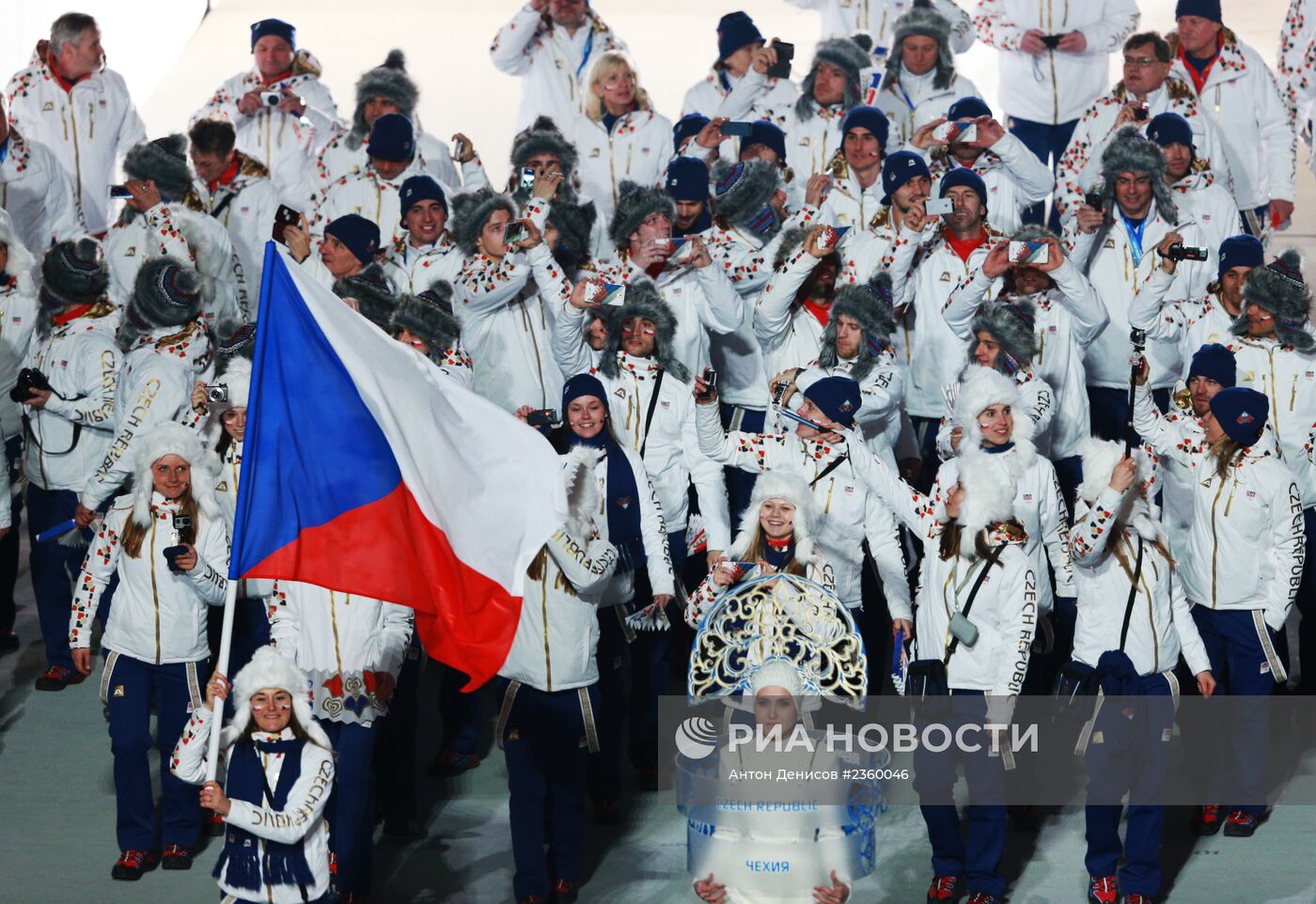 Церемония открытия XXII зимних Олимпийских игр