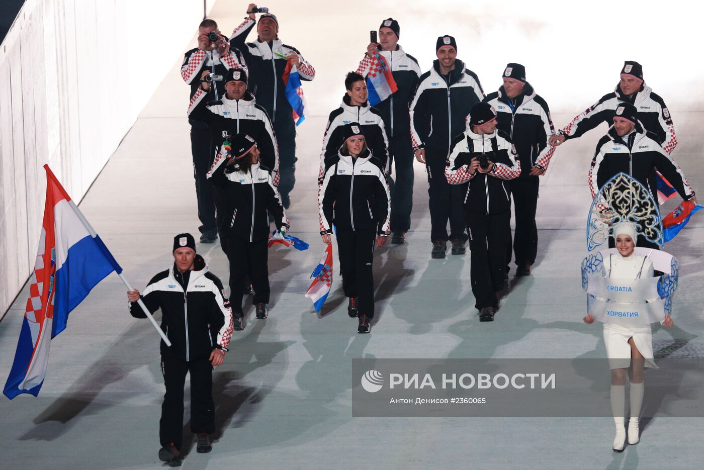 Церемония открытия XXII зимних Олимпийских игр