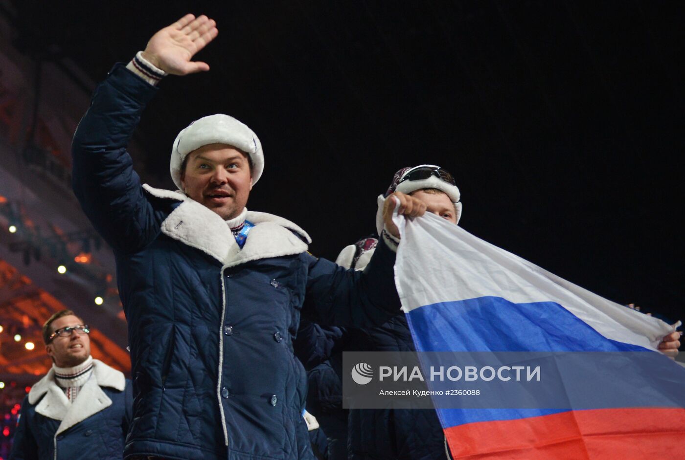 Церемония открытия XXII зимних Олимпийских игр