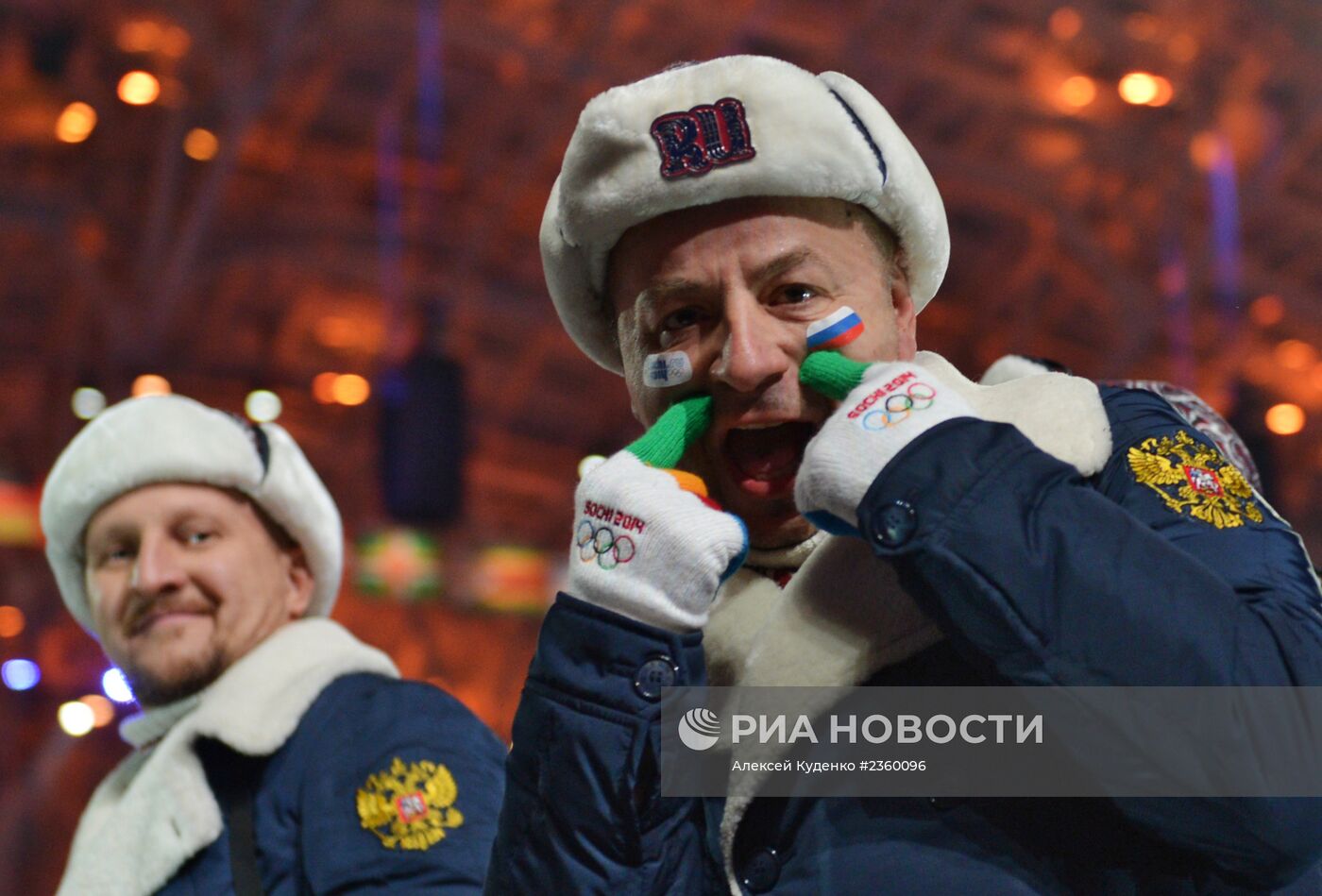 Церемония открытия XXII зимних Олимпийских игр