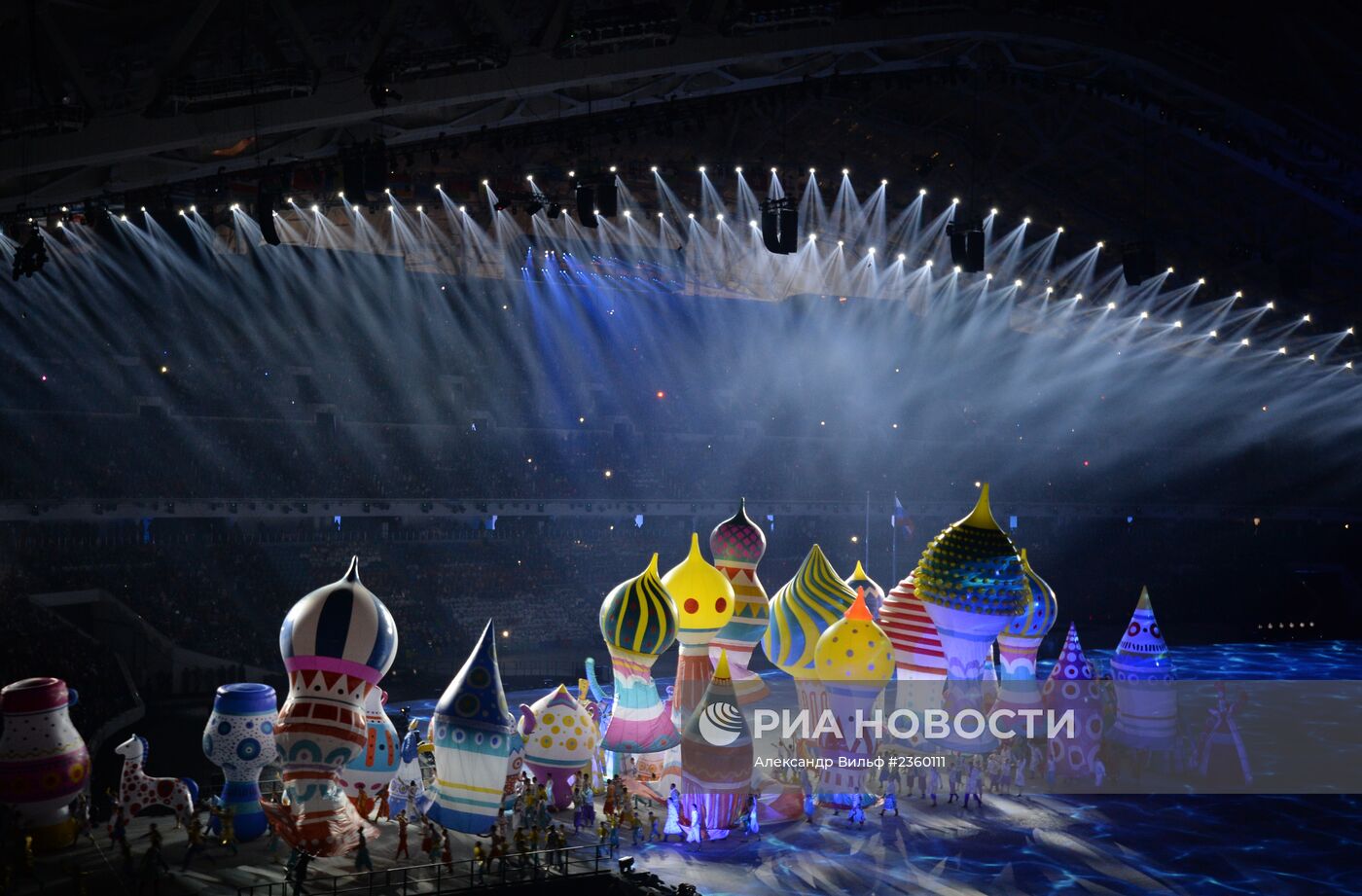 Церемония открытия XXII зимних Олимпийских игр