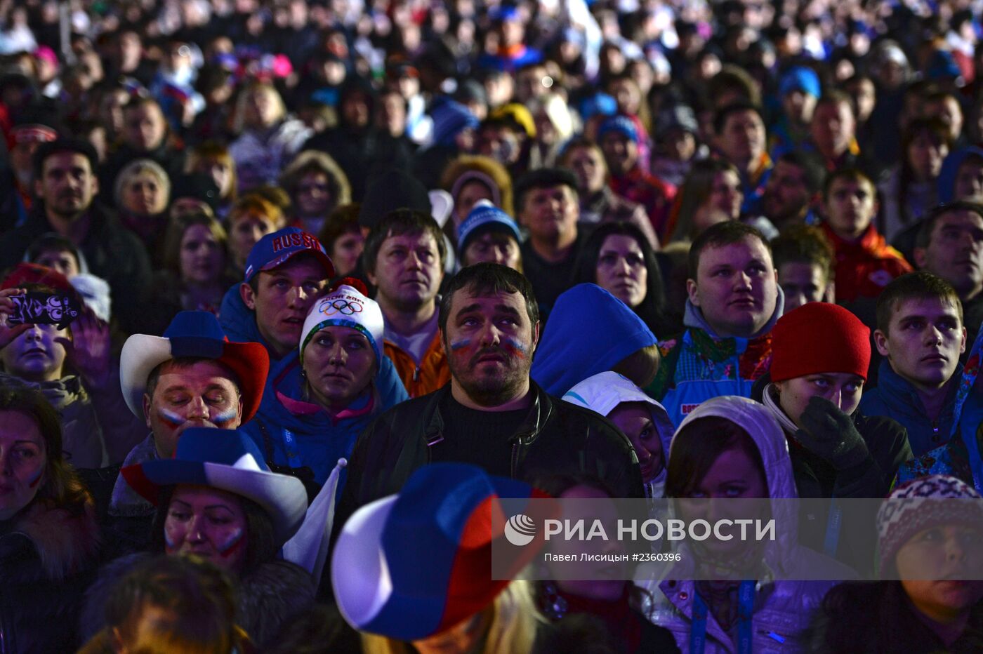 Сочи празднует церемонию открытия ХХII зимних Олимпийских игр