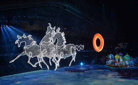 Церемония открытия XXII зимних Олимпийских игр
