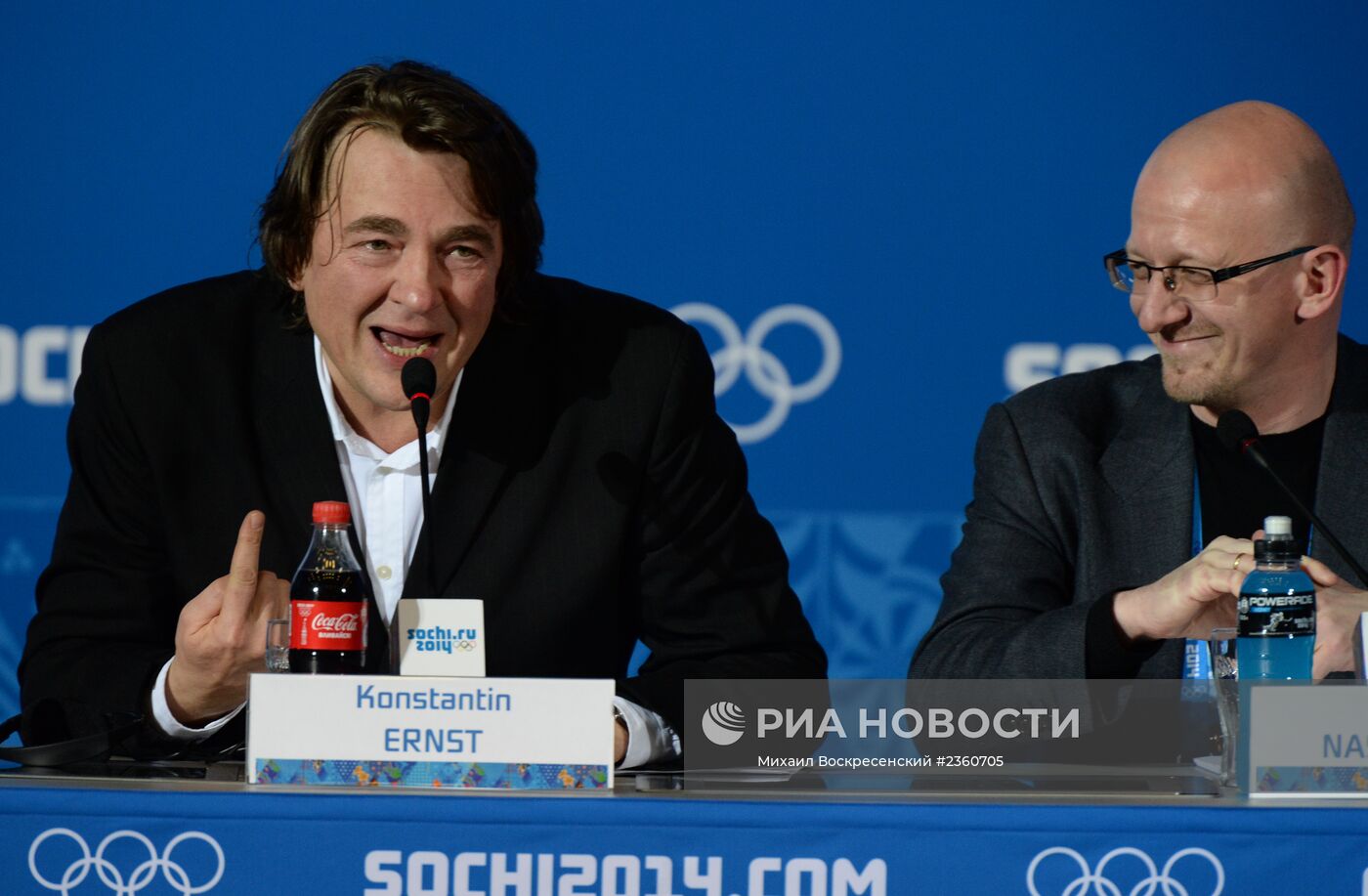 Пресс-конференция по итогам открытия XXII зимних Олимпийских игр в Сочи