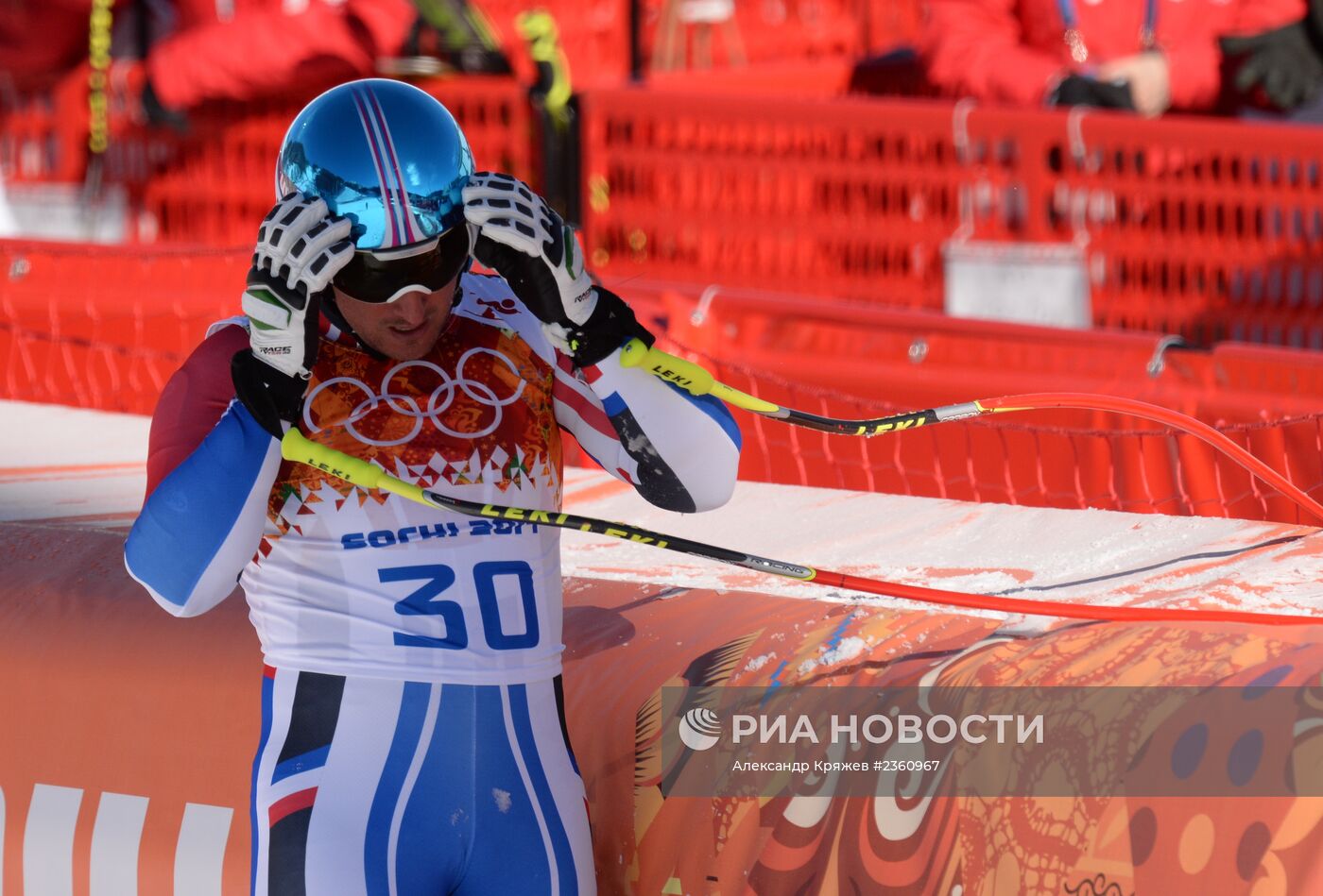 Олимпиада 2014. Горнолыжный спорт. Тренировки