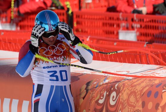 Олимпиада 2014. Горнолыжный спорт. Тренировки