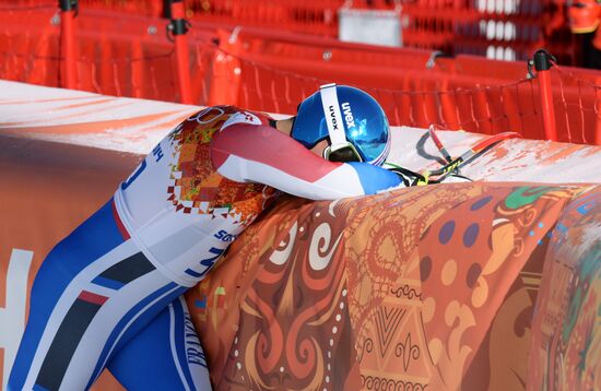 Олимпиада 2014. Горнолыжный спорт. Тренировки