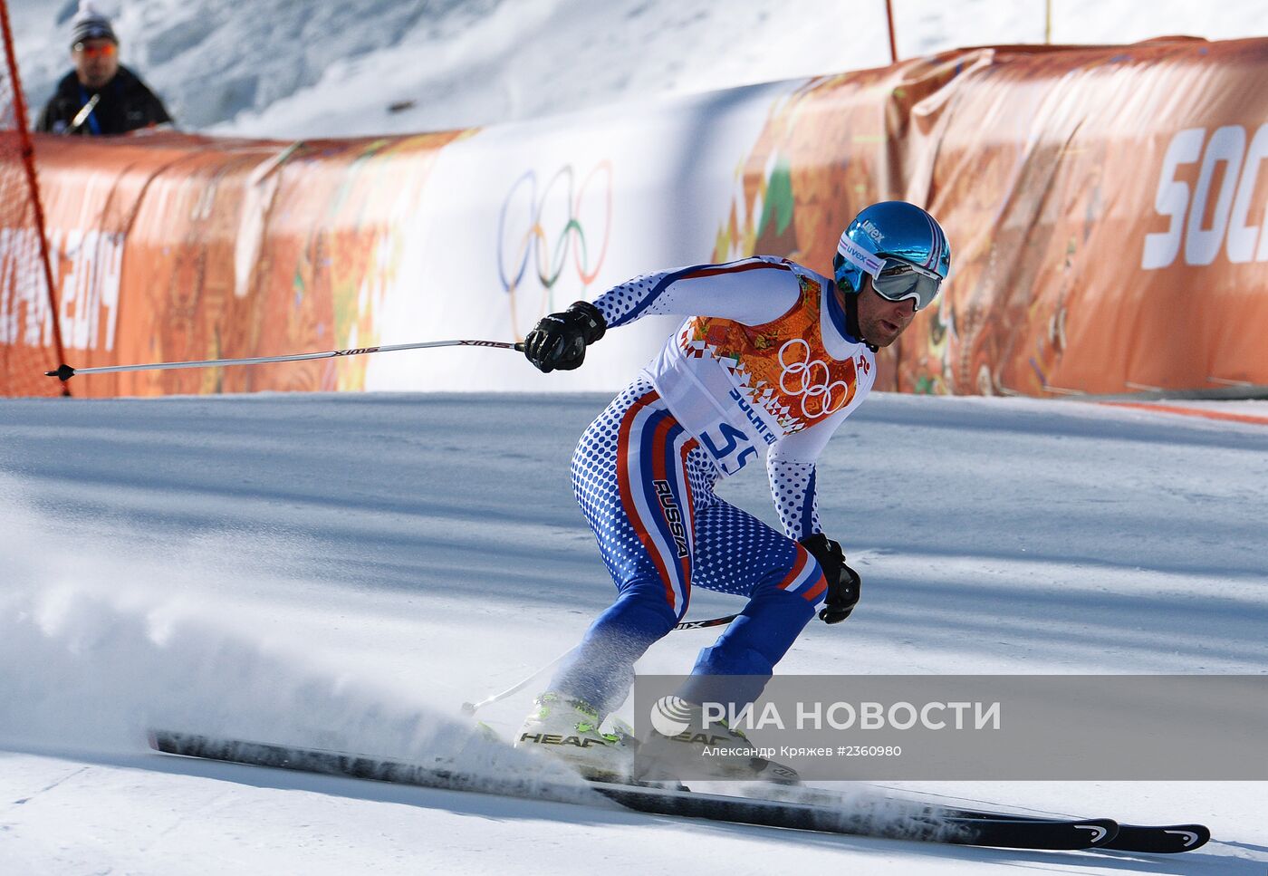 Олимпиада 2014. Горнолыжный спорт. Тренировки
