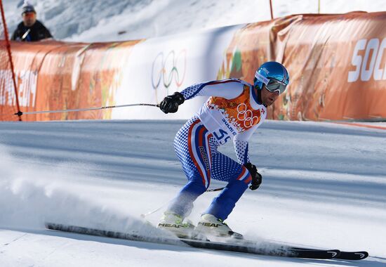 Олимпиада 2014. Горнолыжный спорт. Тренировки