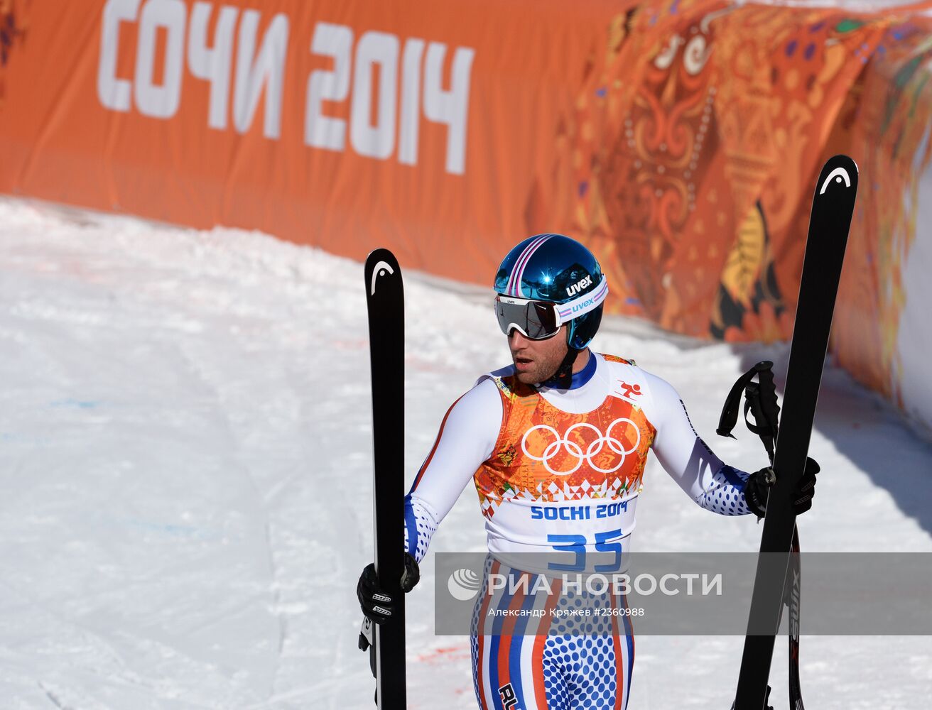 Олимпиада 2014. Горнолыжный спорт. Тренировки