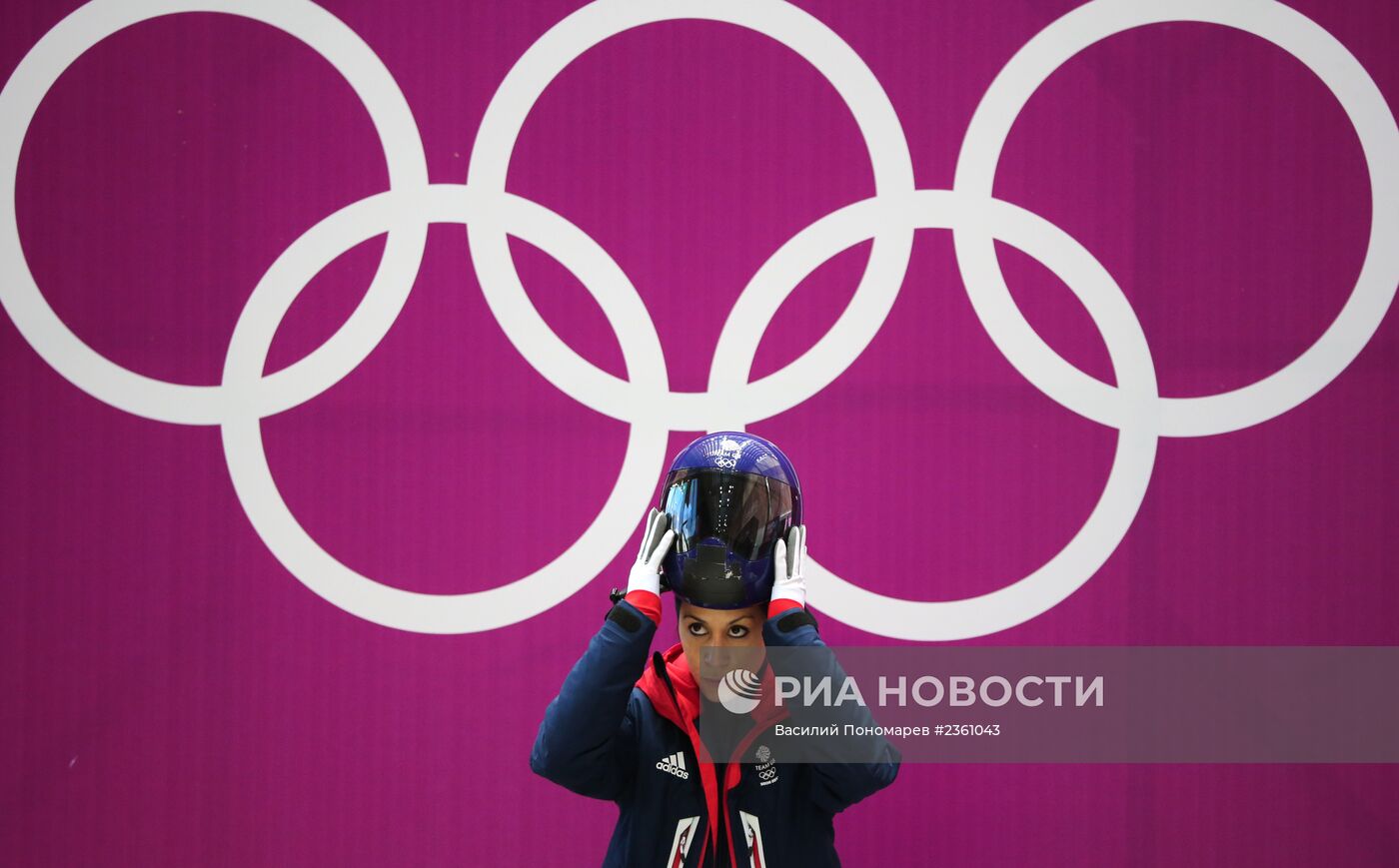 Олимпиада 2014. Скелетон. Женщины. Тренировки