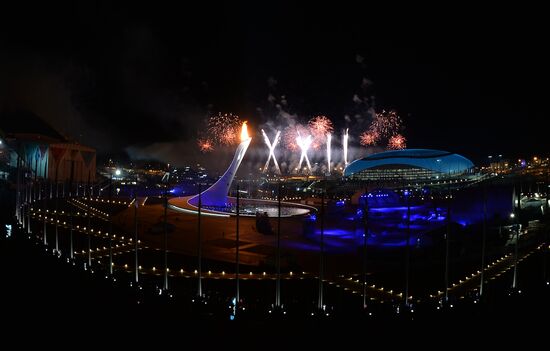 Церемония открытия XXII зимних Олимпийских игр в Сочи