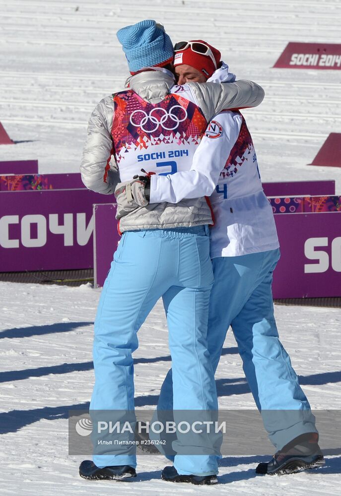Олимпиада 2014. Лыжные гонки. Женщины. Скиатлон