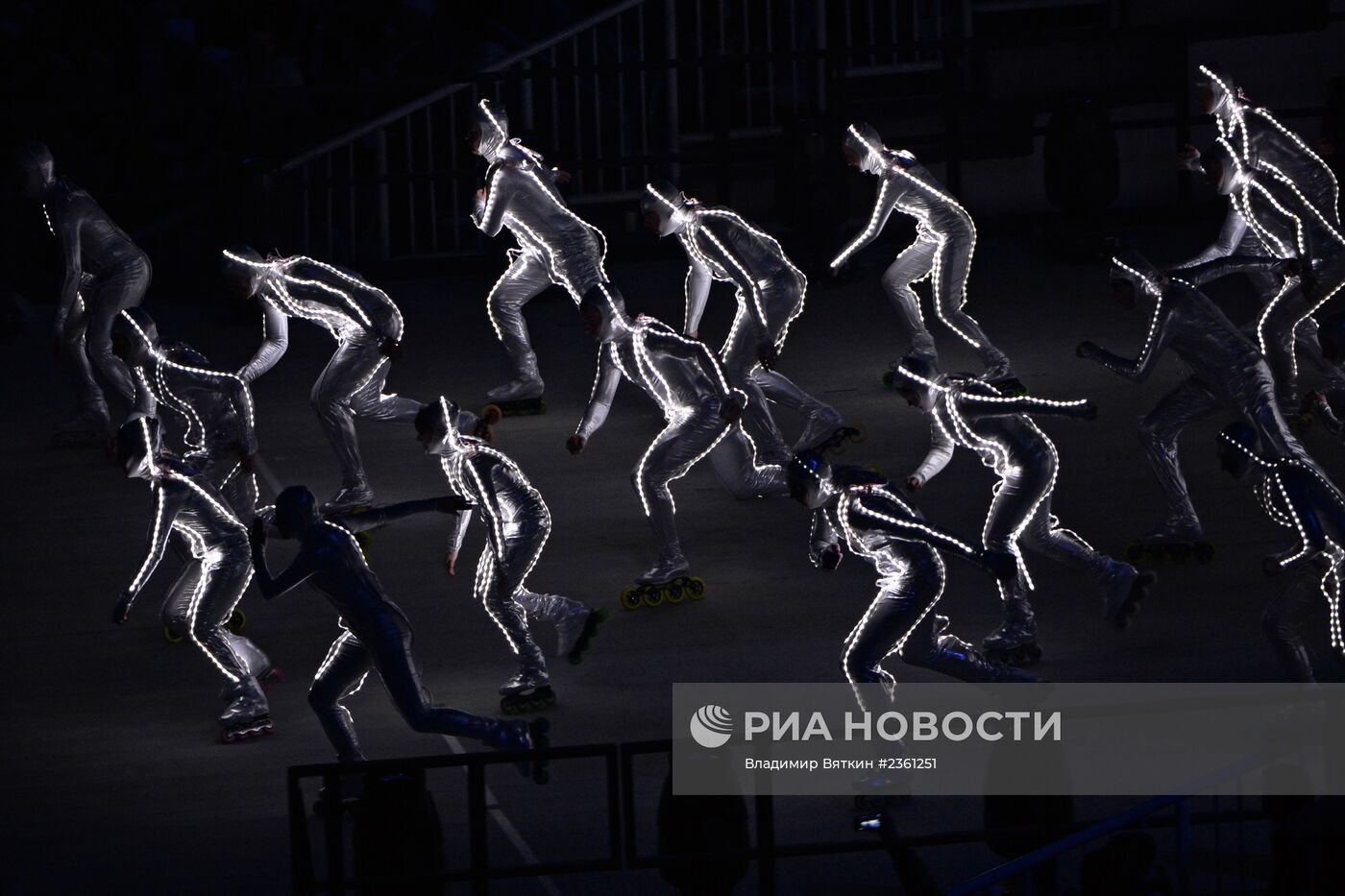 Церемония открытия XXII зимних Олимпийских игр