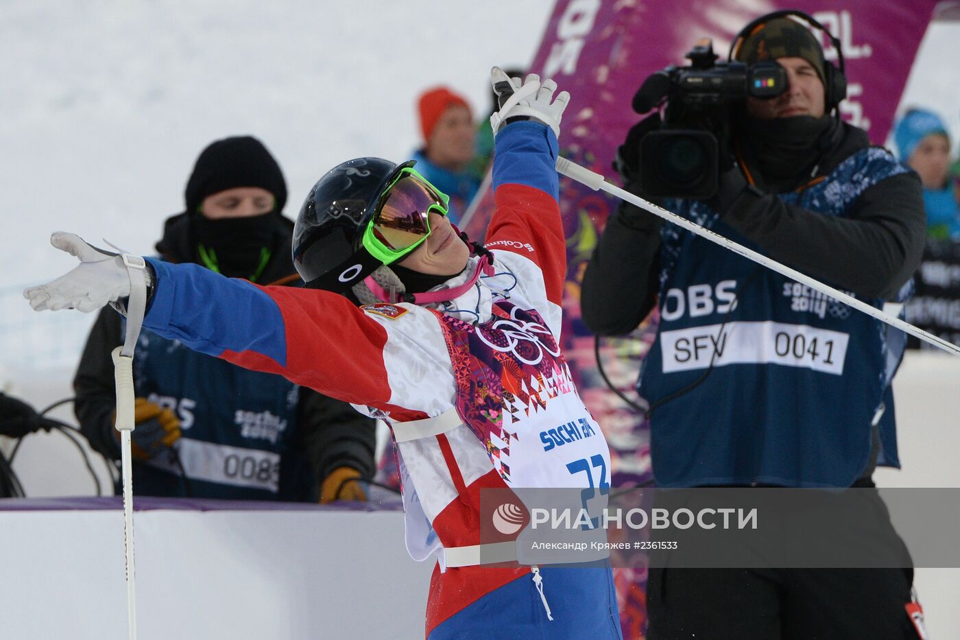 Олимпиада 2014. Фристайл. Женщины. Могул