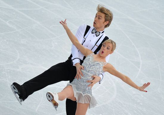 Олимпиада 2014. Фигурное катание. Команды. Танцы на льду. Короткая программа
