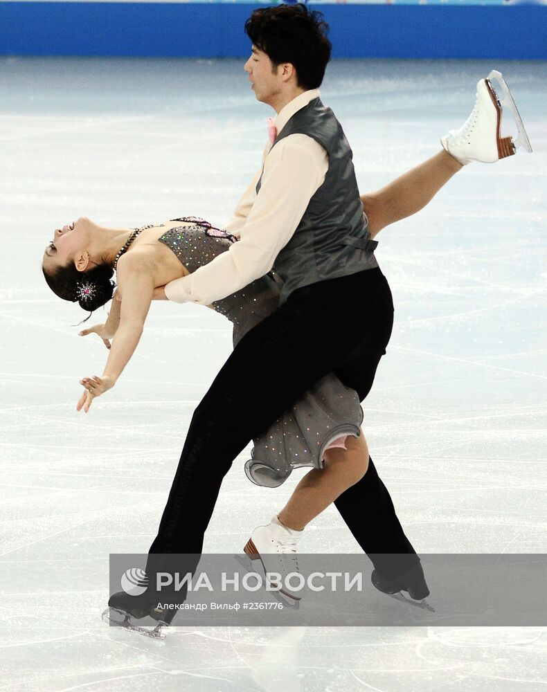 Олимпиада 2014. Фигурное катание. Команды. Танцы на льду. Короткая программа