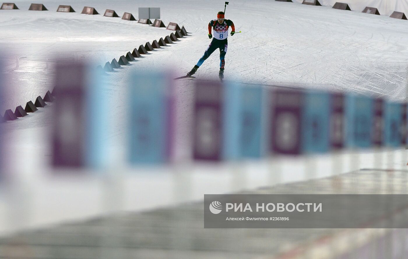 Олимпиада 2014. Биатлон. Мужчины. Спринт