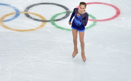 Олимпиада 2014. Фигурное катание. Команды. Женщины. Короткая программа