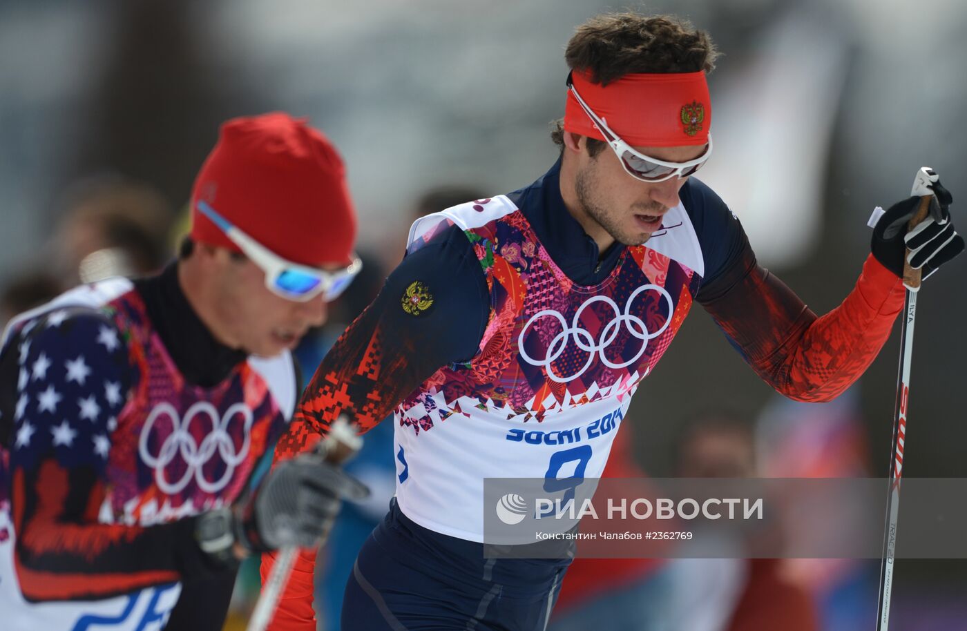 Олимпиада 2014. Лыжные гонки. Мужчины. Скиатлон