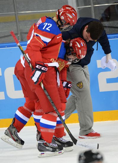 Олимпиада 2014. Хоккей. Женщины. Россия - Германия