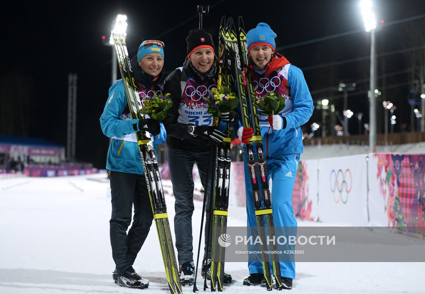 Олимпиада 2014. Биатлон. Женщины. Спринт