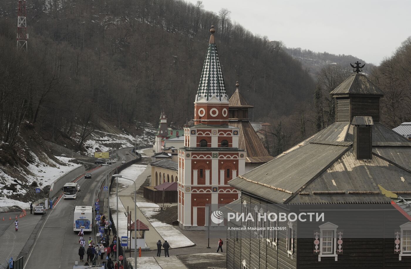 Этнопарк "Моя Россия" в Красной Поляне