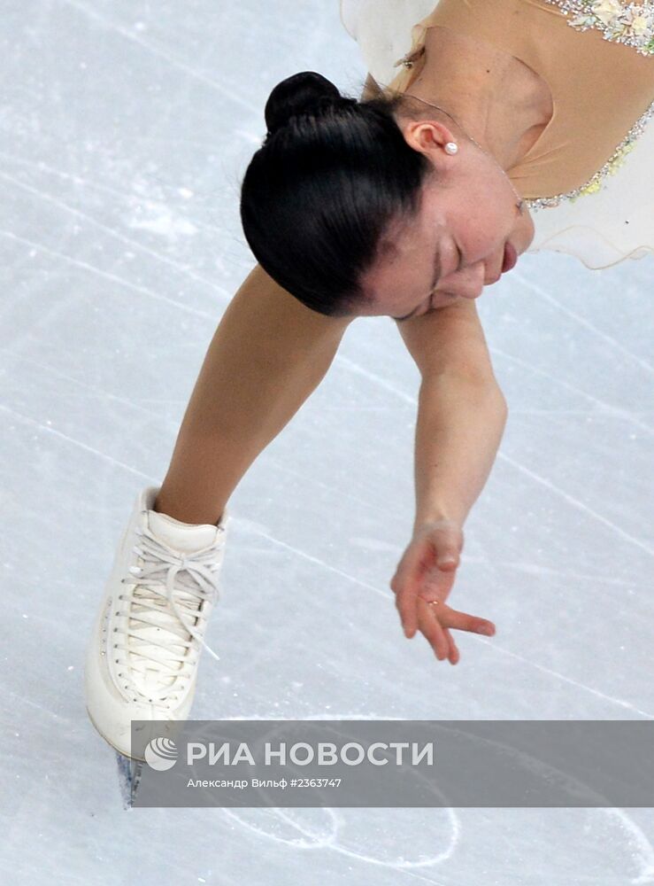 Олимпиада 2014. Фигурное катание. Команды. Женщины. Произвольная программа