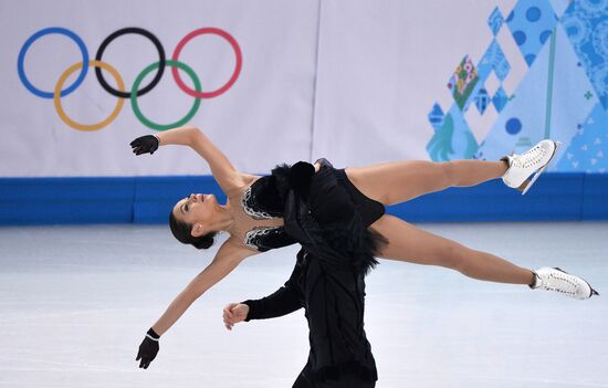 Олимпиада 2014. Фигурное катание. Команды. Танцы на льду. Произвольная программа