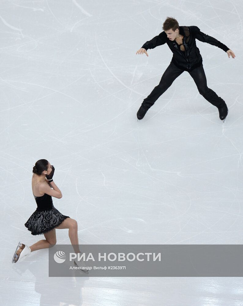 Олимпиада 2014. Фигурное катание. Команды. Танцы на льду. Произвольная программа