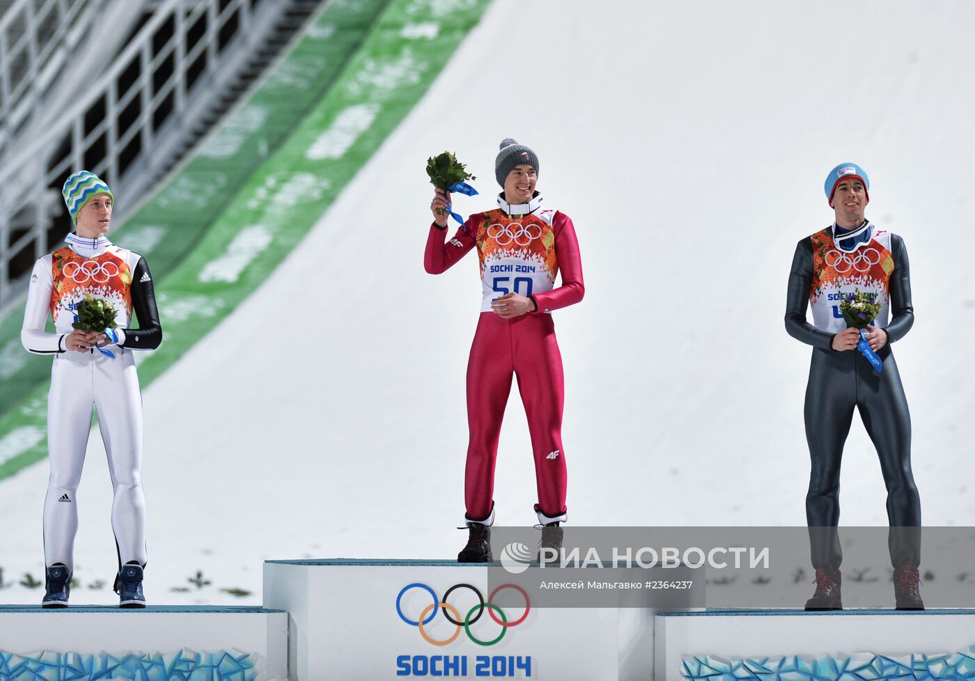 Олимпиада 2014. Прыжки с трамплина. Мужчины. Средний трамплин. Финал