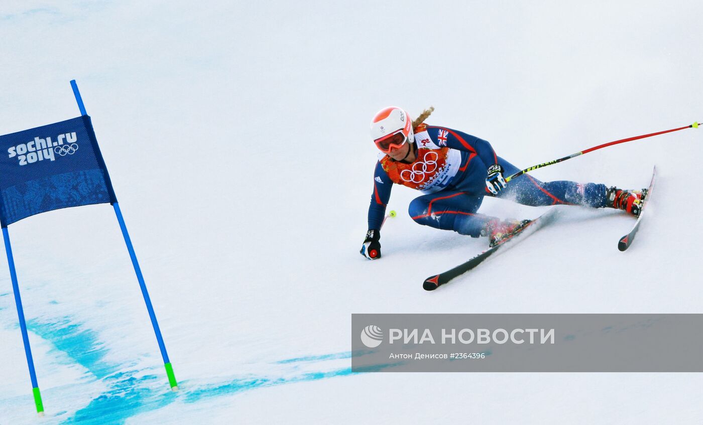 Олимпиада 2014. Горнолыжный спорт. Женщины. Суперкомбинация