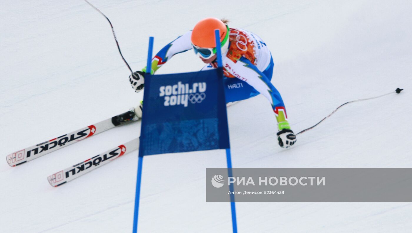 Олимпиада 2014. Горнолыжный спорт. Женщины. Суперкомбинация