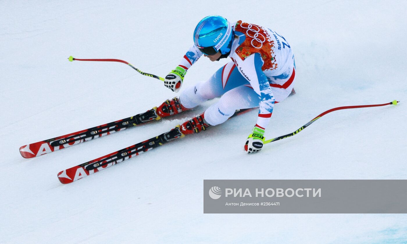 Олимпиада 2014. Горнолыжный спорт. Женщины. Суперкомбинация