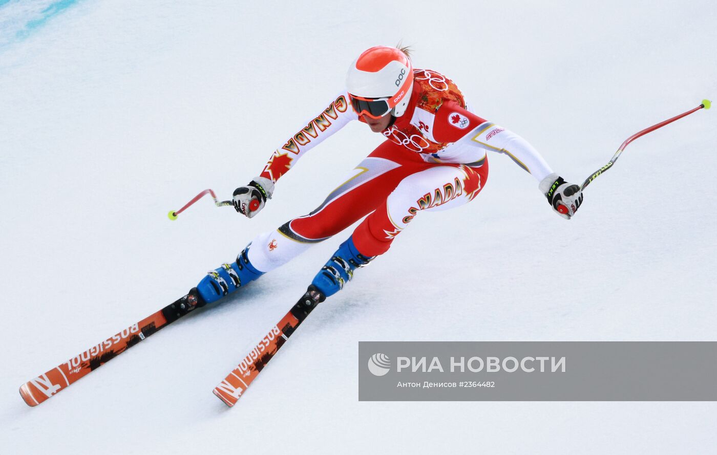 Олимпиада 2014. Горнолыжный спорт. Женщины. Суперкомбинация