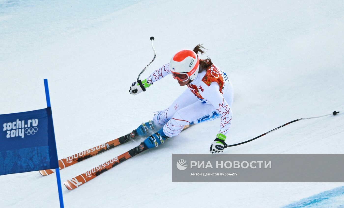 Олимпиада 2014. Горнолыжный спорт. Женщины. Суперкомбинация