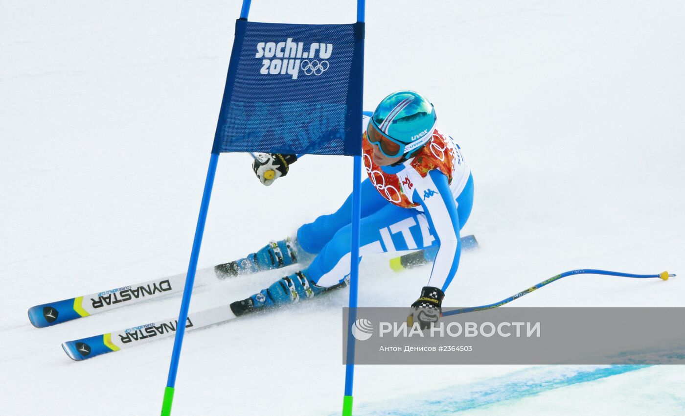 Олимпиада 2014. Горнолыжный спорт. Женщины. Суперкомбинация