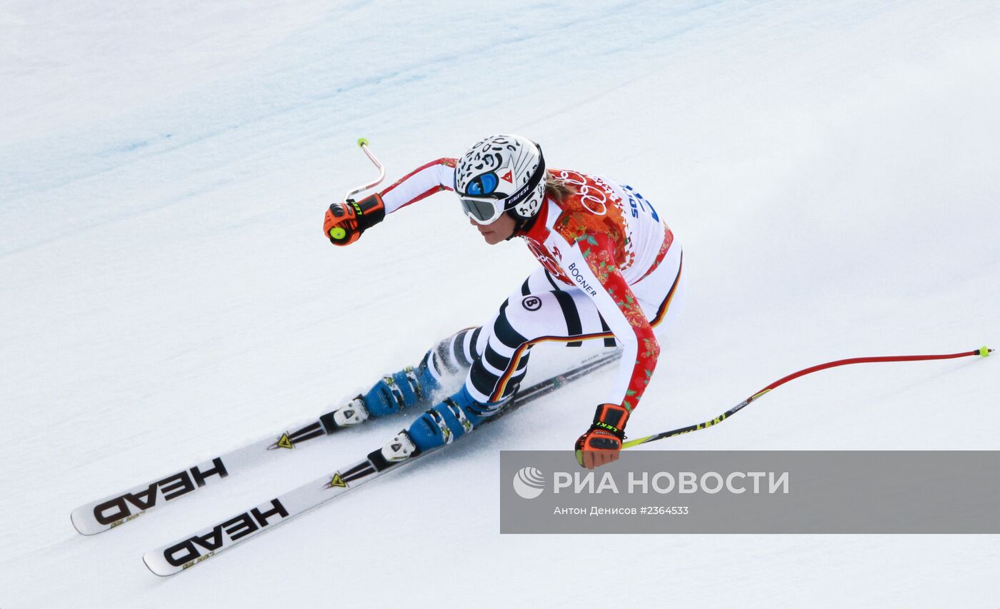 Олимпиада 2014. Горнолыжный спорт. Женщины. Суперкомбинация