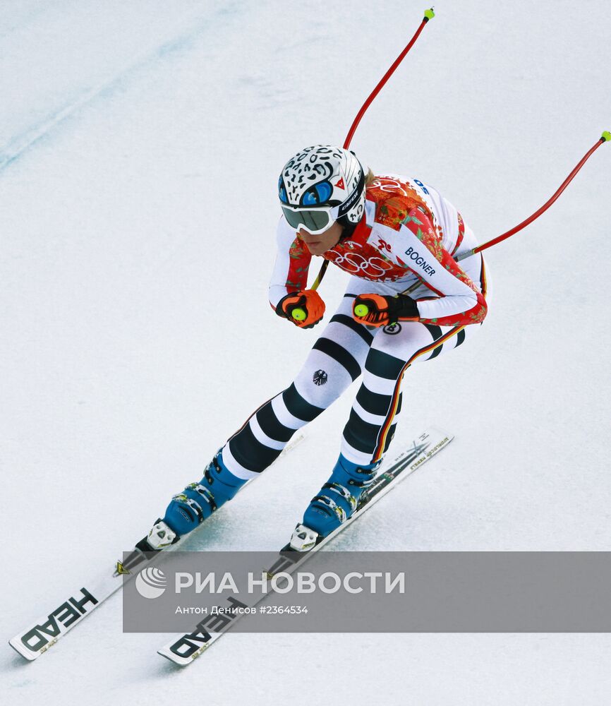 Олимпиада 2014. Горнолыжный спорт. Женщины. Суперкомбинация