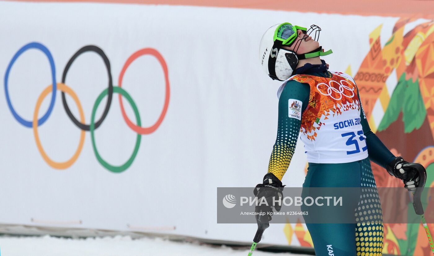 Олимпиада 2014. Горнолыжный спорт. Женщины. Суперкомбинация