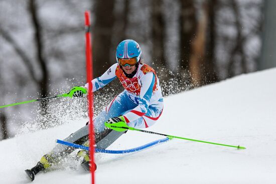 Олимпиада 2014. Горнолыжный спорт. Женщины. Суперкомбинация