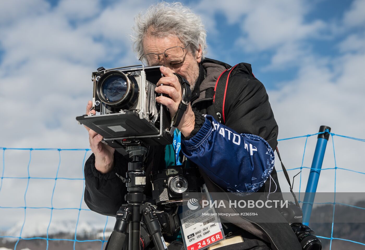 Официальный фотограф МОК Дэвид Бурнет
