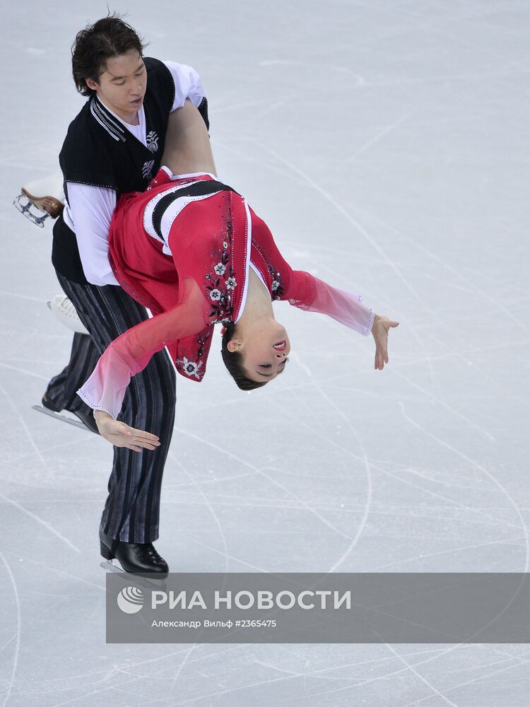 Олимпиада 2014. Фигурное катание. Команды. Танцы на льду. Произвольная программа