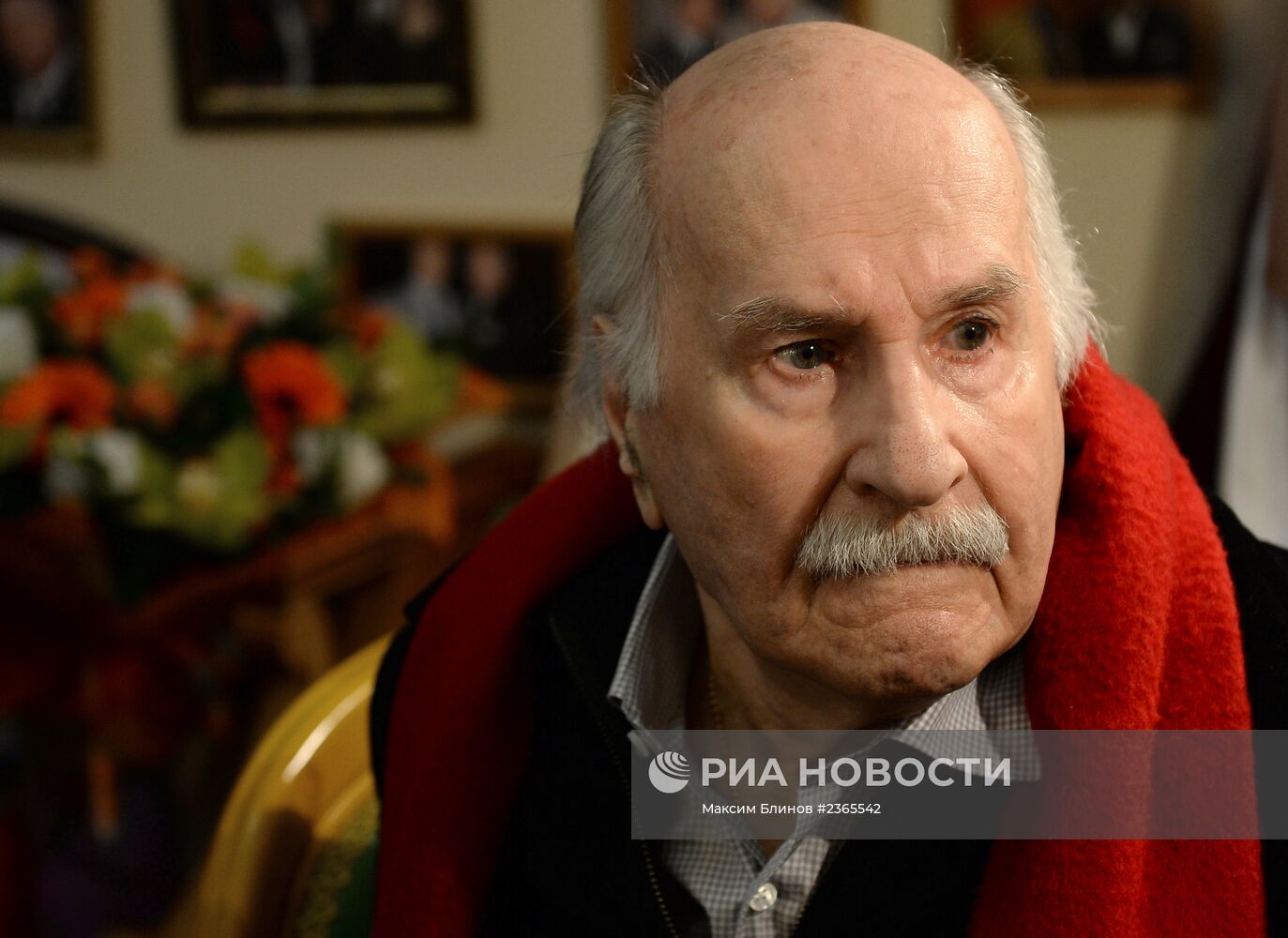 Народный артист СССР Владимир Зельдин отмечает 99-летие