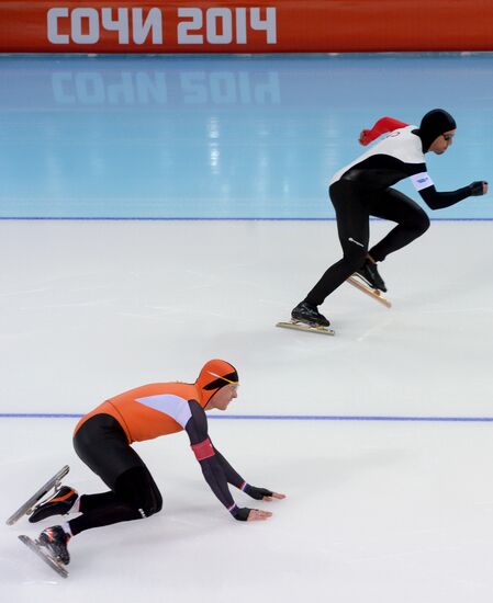 Олимпиада 2014. Конькобежный спорт. Мужчины. 500 метров
