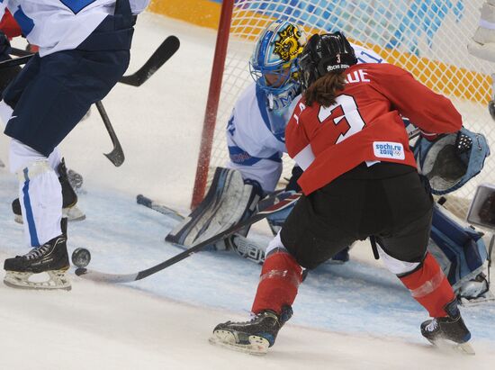 Олимпиада 2014. Хоккей. Женщины. Финляндия - Канада
