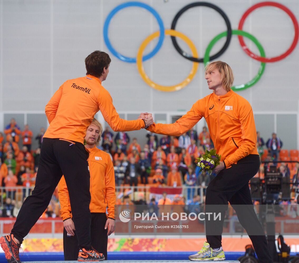 Олимпиада 2014. Конькобежный спорт. Мужчины. 500 метров