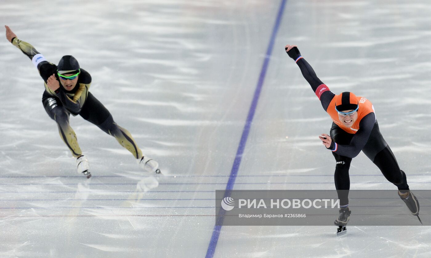 Олимпиада 2014. Конькобежный спорт. Мужчины. 500 метров