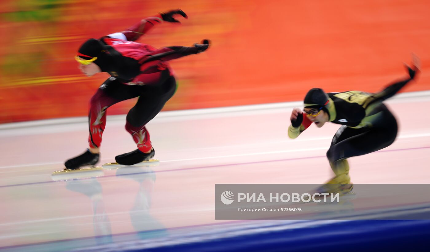 Олимпиада 2014. Конькобежный спорт. Мужчины. 500 метров